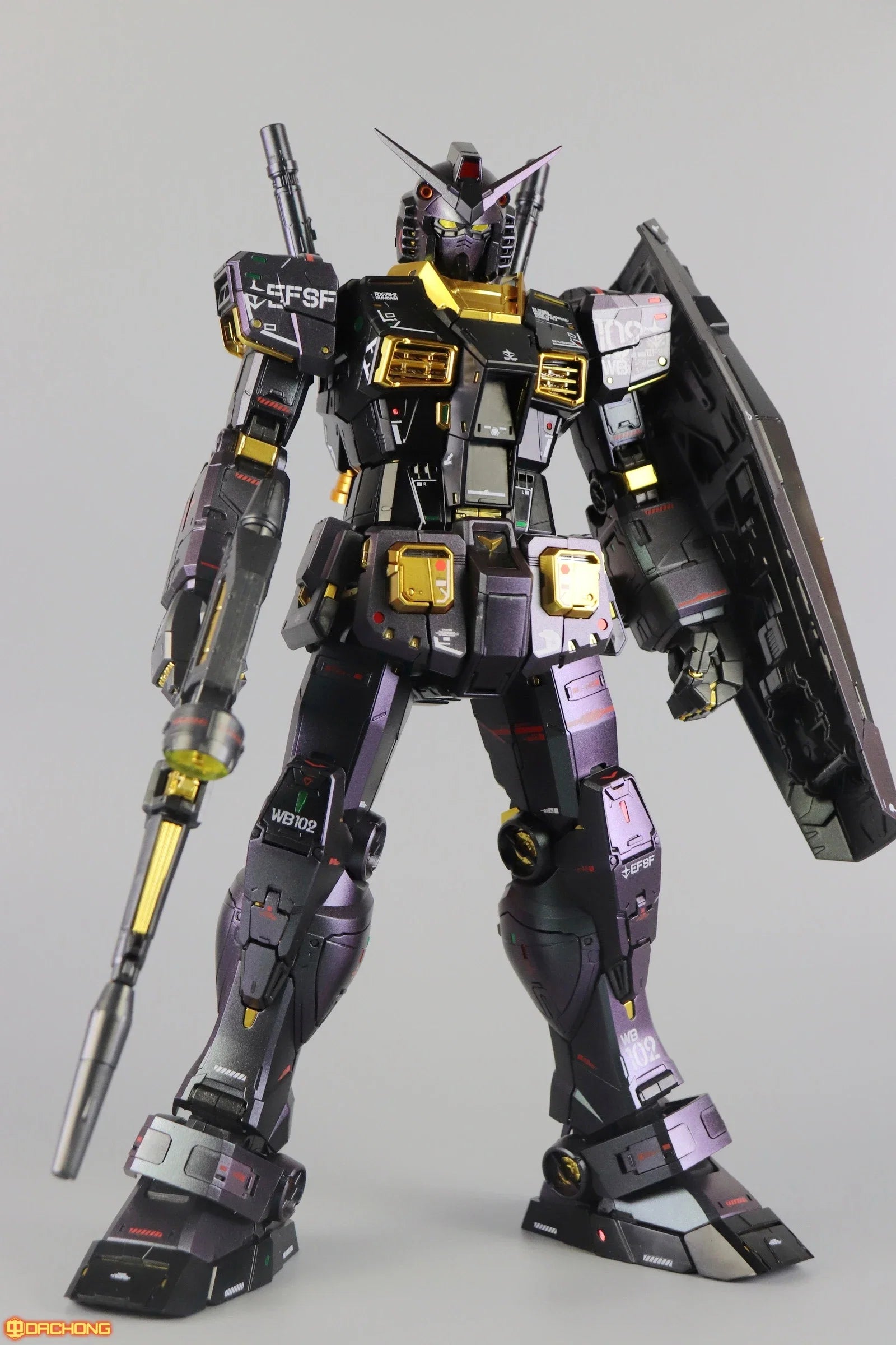 DABAN PGU 1/60 PG Polarized PGU Chameleon PGU RX-78-2 High Combination Assembly Model Kit Action Toy