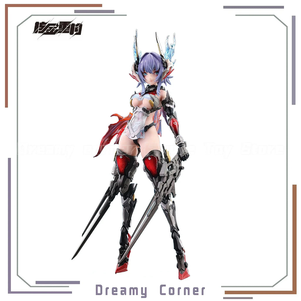 【Auf Lager】Original Nuclear Gold Rekonstruktion AniMester Thunderbolt Barbera Red 1/9 Actionfigur Spielzeugsammlung Modell