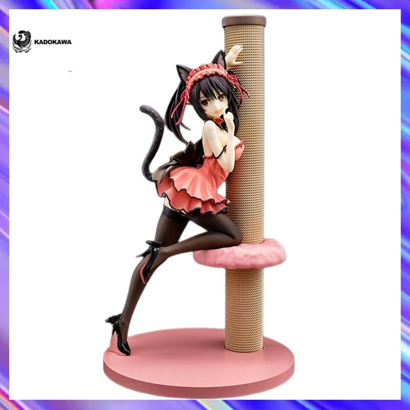 Original in Stock KADOKAWA DATE A LIVE Kurumi Tokisaki 1/7 Figures Model Toy Gift Collection Ornament