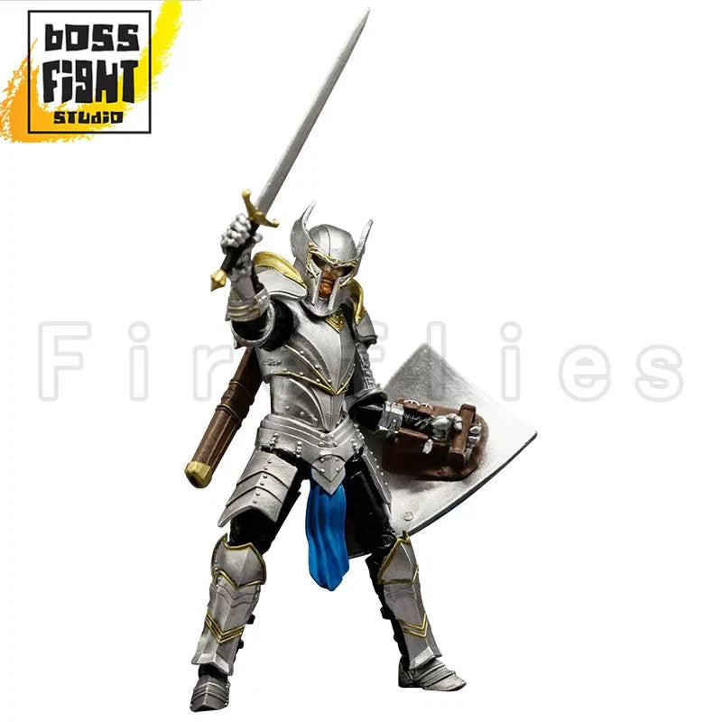 1/18 3.75inch Boss Fight Studio BFS Action Figure Vitruvian H.A.C.K.S. 10th Anniversary Knight of Asperity Anime Model Toy