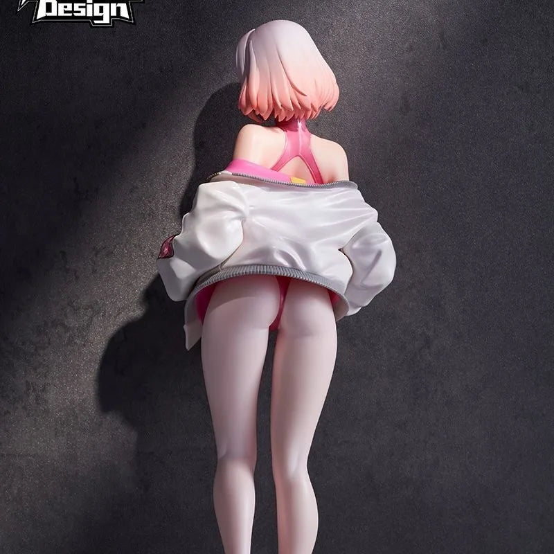 25cm Anime Figures Luna Sneakers High Slit Mask Style 2d Beautiful Girl Pvc Action Figure Desktop Ornament Collectible Toys Gift