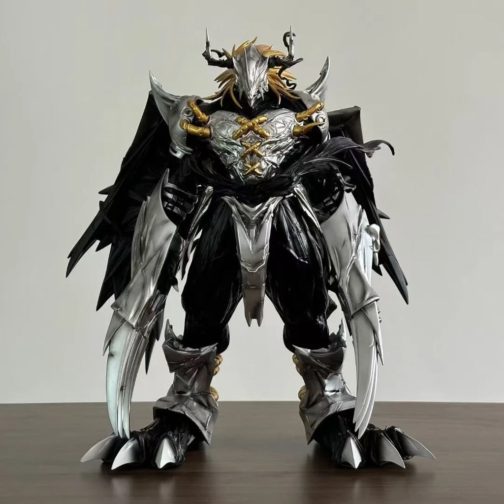 Digimon Adventure Taichi with Whistle & WarGreymon Anime Figure Set Collectible Statue Gift for Fans
