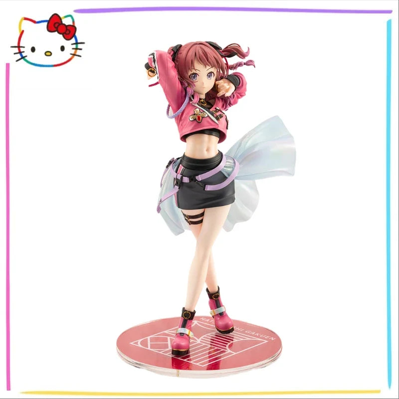 '-In Stock Original KOTOBUKIYA School Idol Master Saki Hanami Fighting My Way 24cm Animation Figures 2026 New 1/7 Ornaments