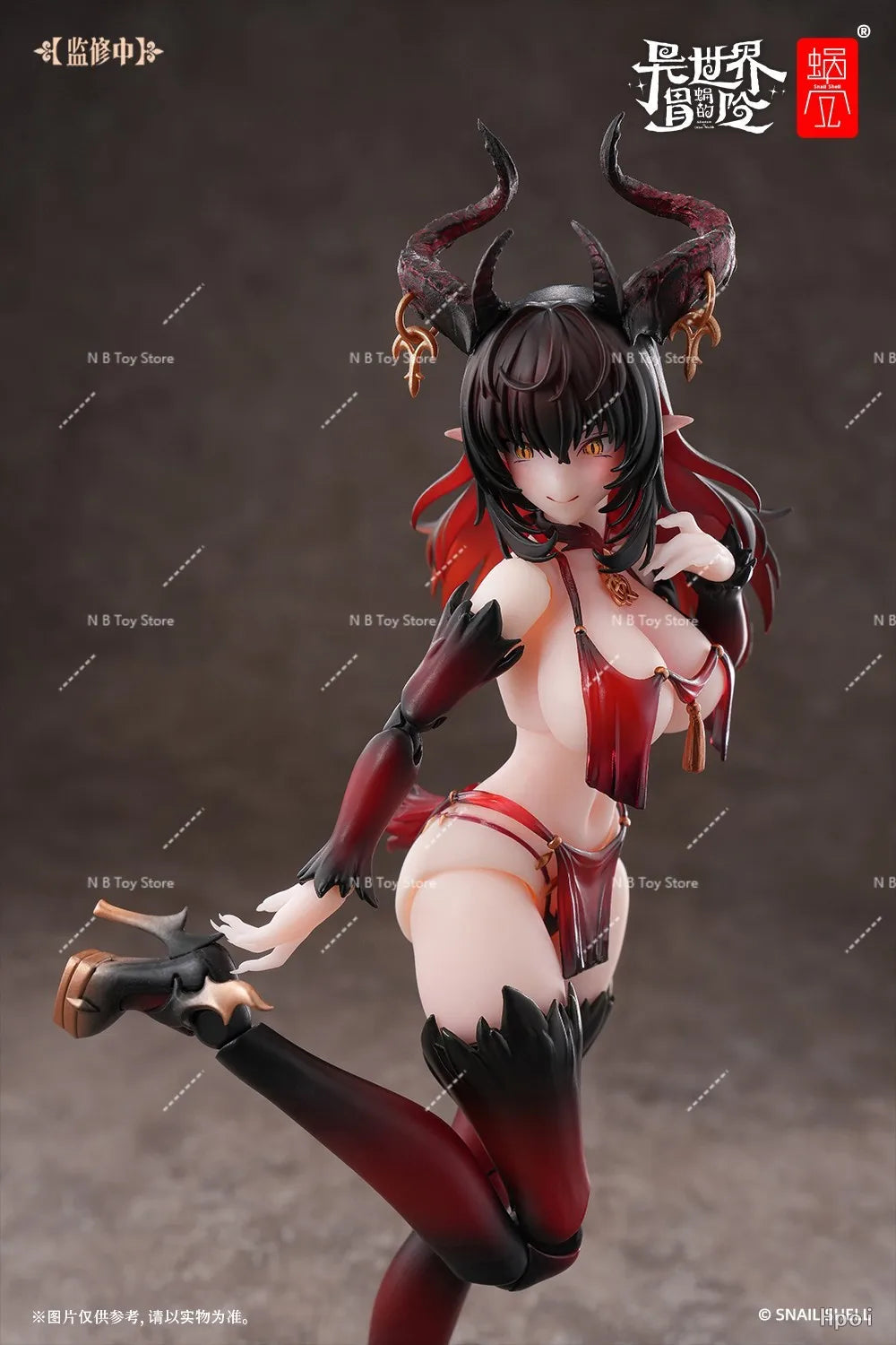 In Stock 100% Original Snail Shell 1/12 RPG-01SP Succubus Lustia Second Phase Sexy Girls Anime Action Figures Toys Model PVC
