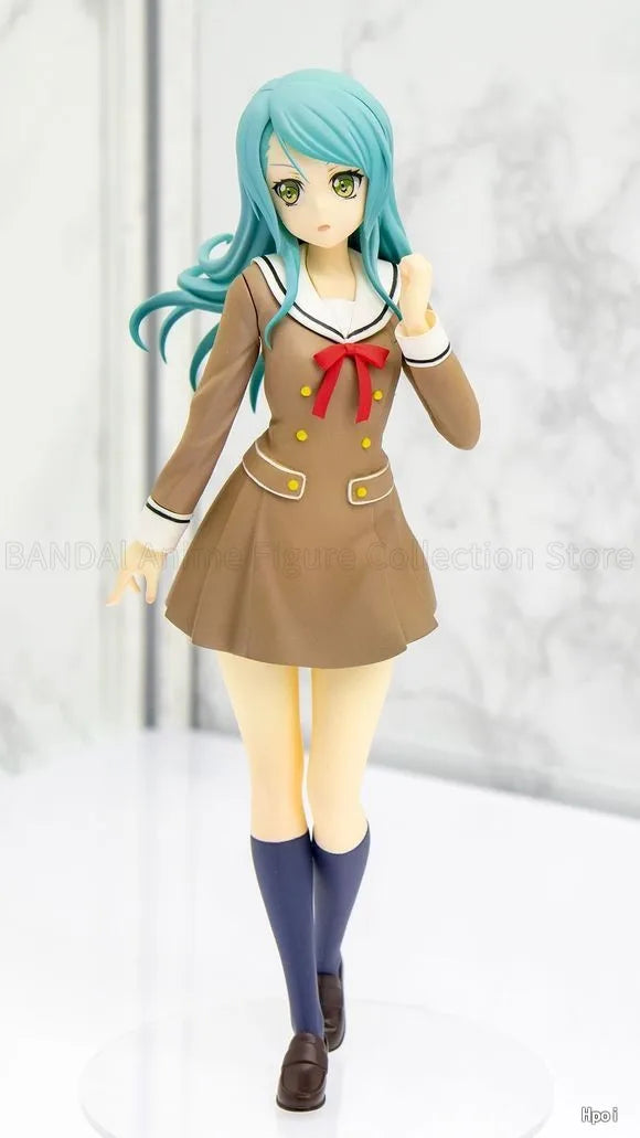 In Stock Original SEGA PM Figure BanG Dream! Girls Band Party! Hikawa Saya School Days Limited Edition Toys Model Ornaments 21cm