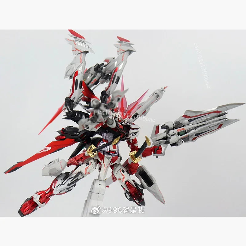 In Stock DABAN 8836 Astray Red Frame Red Dragon MG 1/100 MB MBF-P02 METAL BUILD Toy Assembly Model Kit Action Figures Gifts