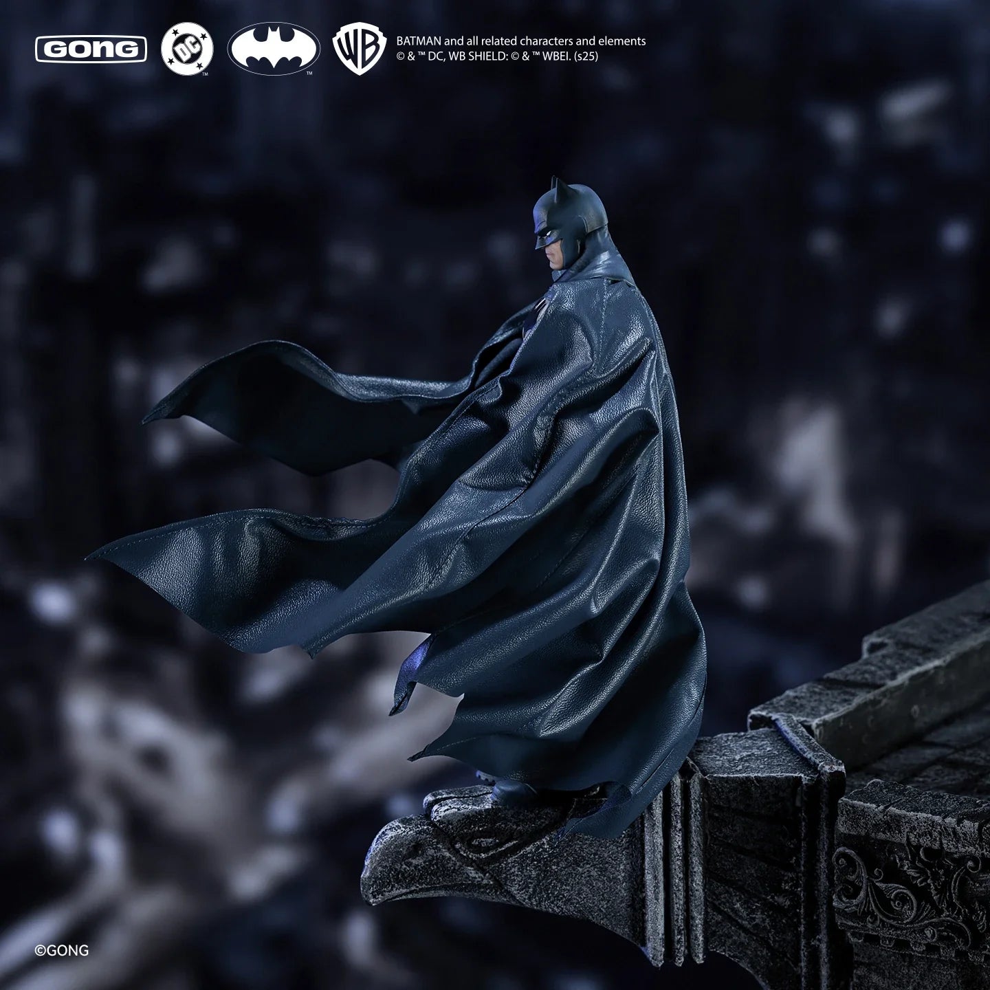 Original Gong Hush Batman Action Figure Batman Cloth Made Anime Figures Tailored Fabric Suit 1/12 Collectible Movable Toy Gift