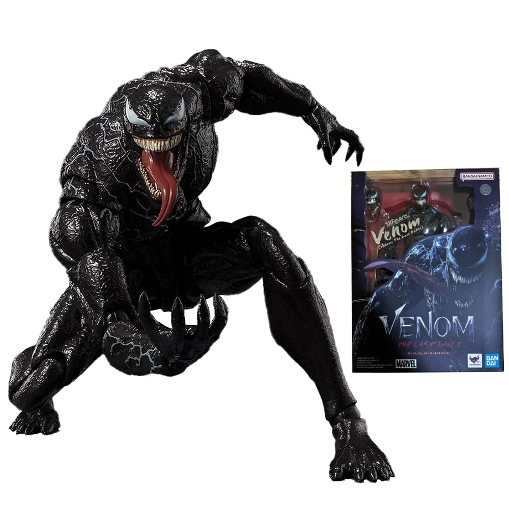 Original in Stock Bandai Spirits S.H.Figuarts Venom:The Last Dance - Venom Collection Series Model Cartoon Character Garage Kit