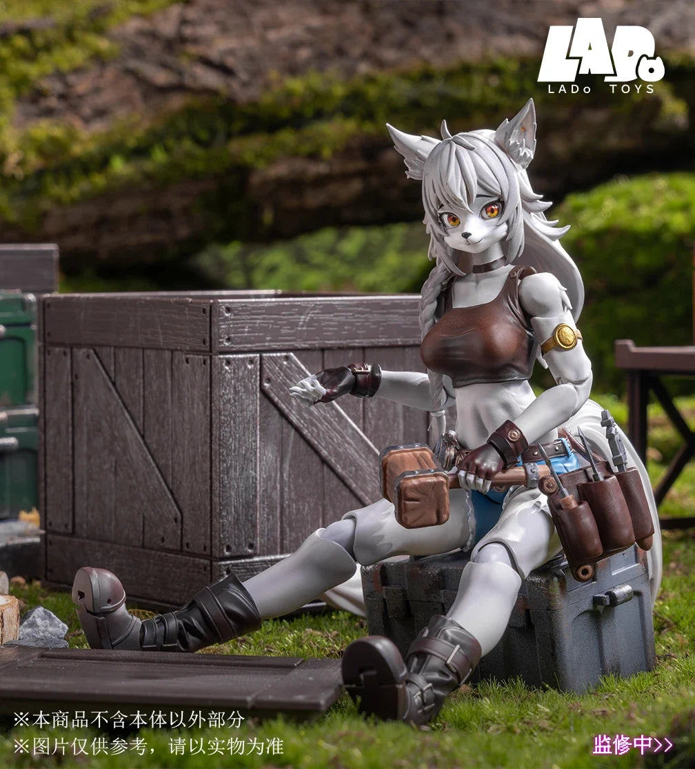 Lado Toys 1/12 Liya Mechanic Action Figure Model Mobile Doll Toy Desktop Collection Model Toy Gift