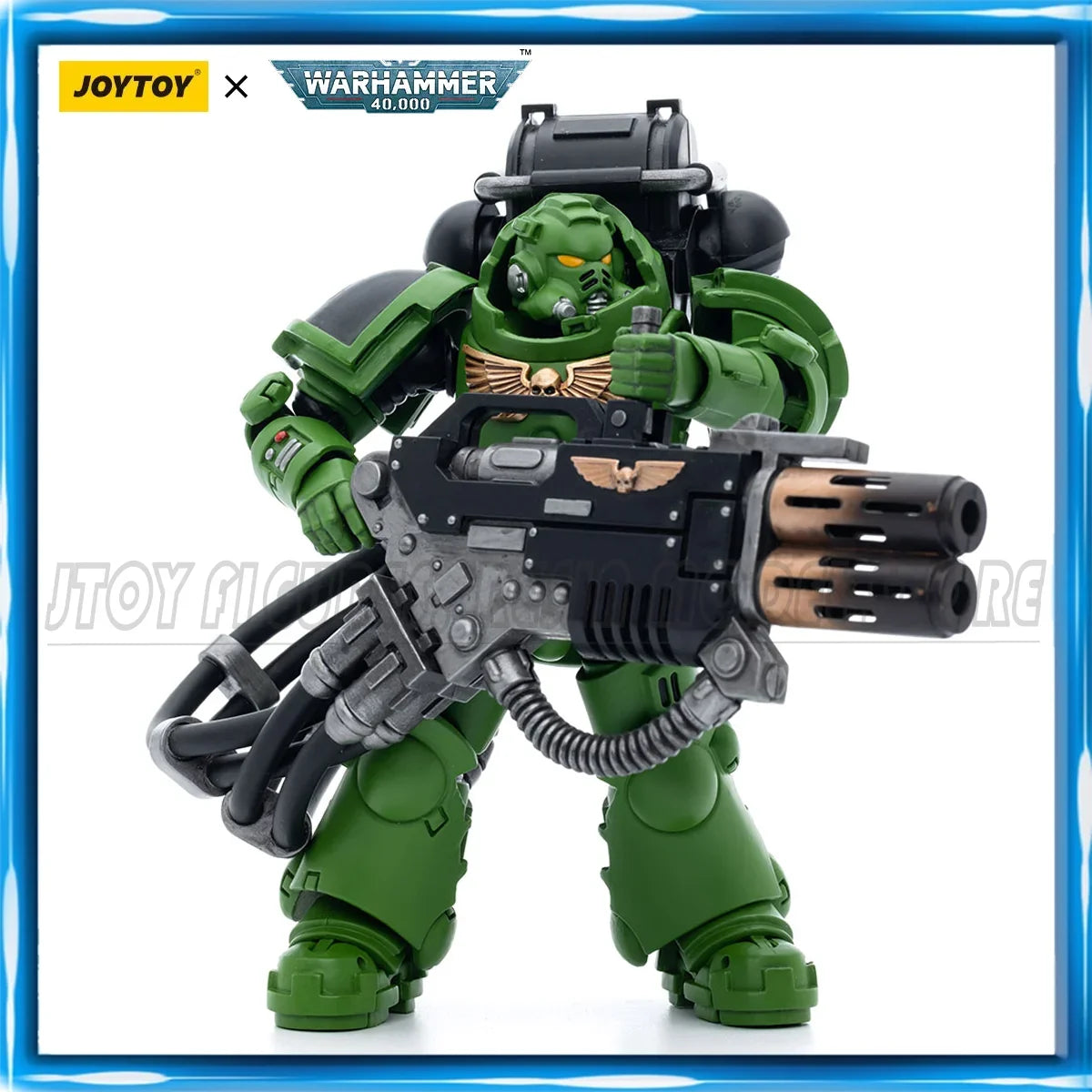 JOYTOY Warhammer 40K 1/18 Action Figure Ultramarines Iron Hands Blood Angels SIGMAR Anime Model Toy