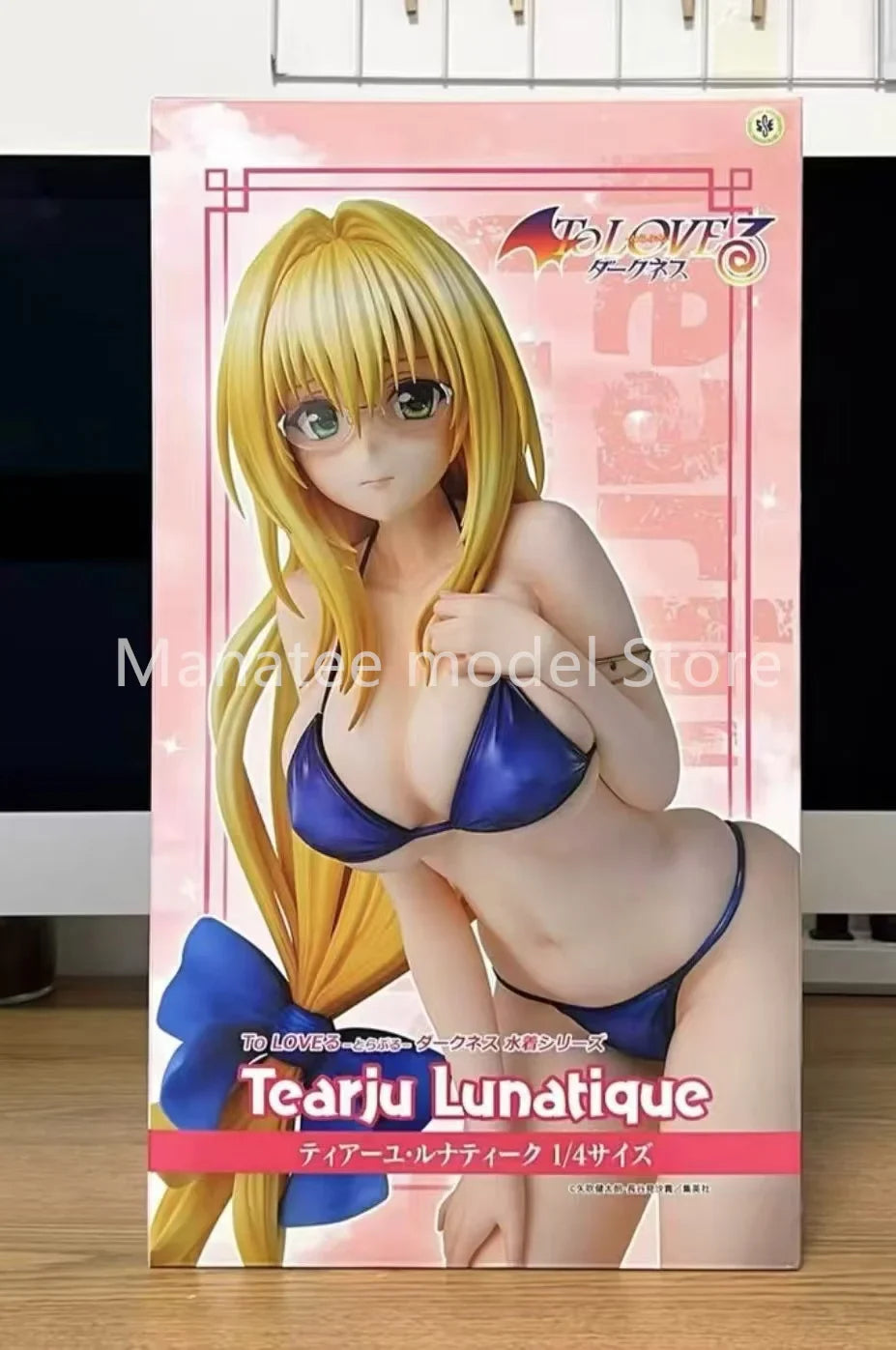 Union Creative Original To Love-Ru Darkness Swimsuit Series 1/4 PVC Action Figure Anime Model Toys Collection Doll Gift