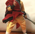 【Ohne Figur】Handgemachte Kleidung im Maßstab 1:12 für männliche Soldaten, Stoffanzug, passend für 6-Zoll-Actionfigurenmodell für Fans zum Selbermachen