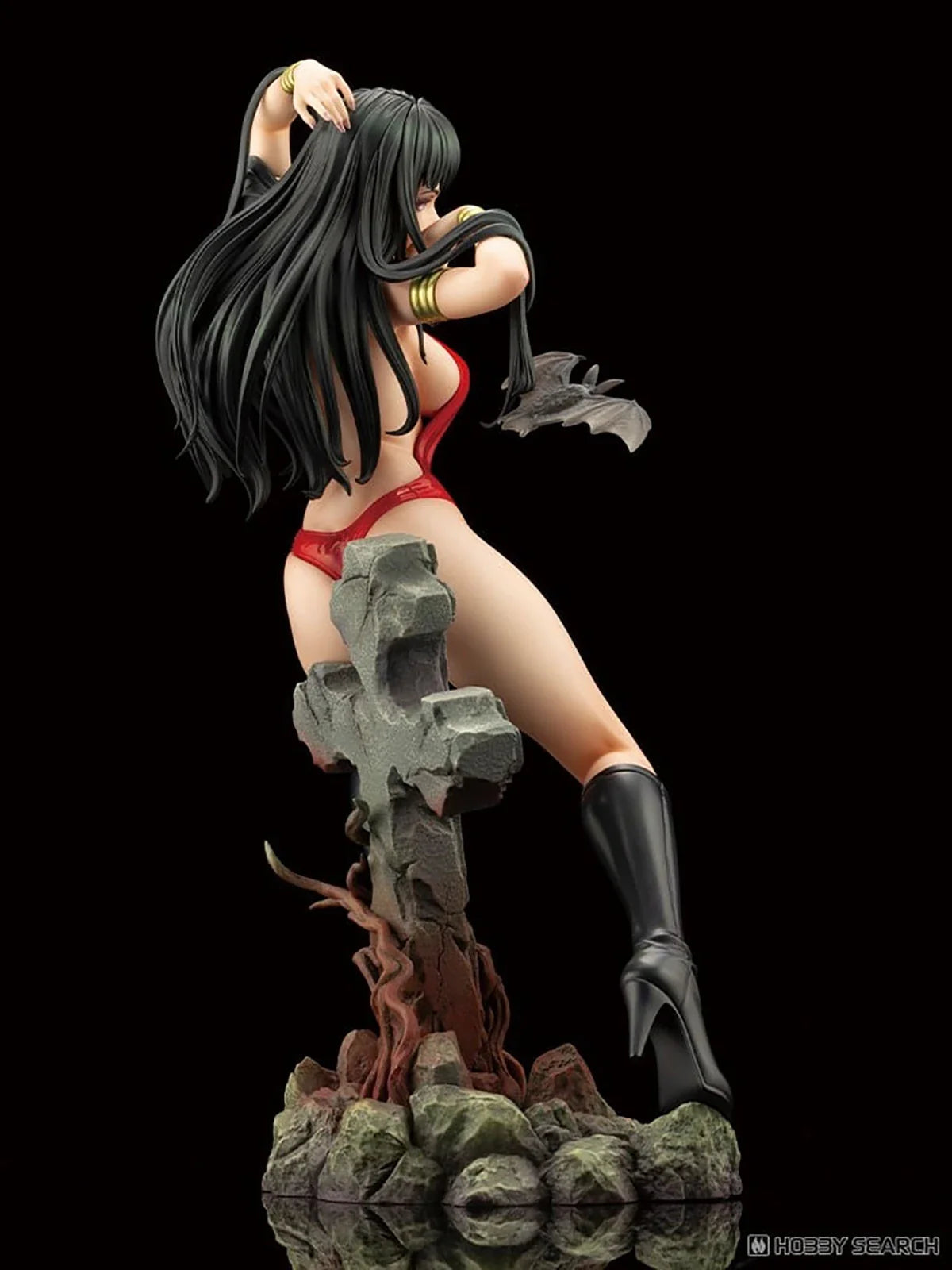 In Stock Original Kotobukiya Prepainted Horror Bishoujo Vampirella 1/7 H=200mm Comic Character Figure Decoration Collection Gift
