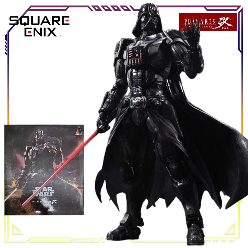 SQUAREENIX Original PLAY ARTS Modified Star Wars Series Darth Vader\Boba Fett Anime Action Figure Model Toys Gifts Fo Boys
