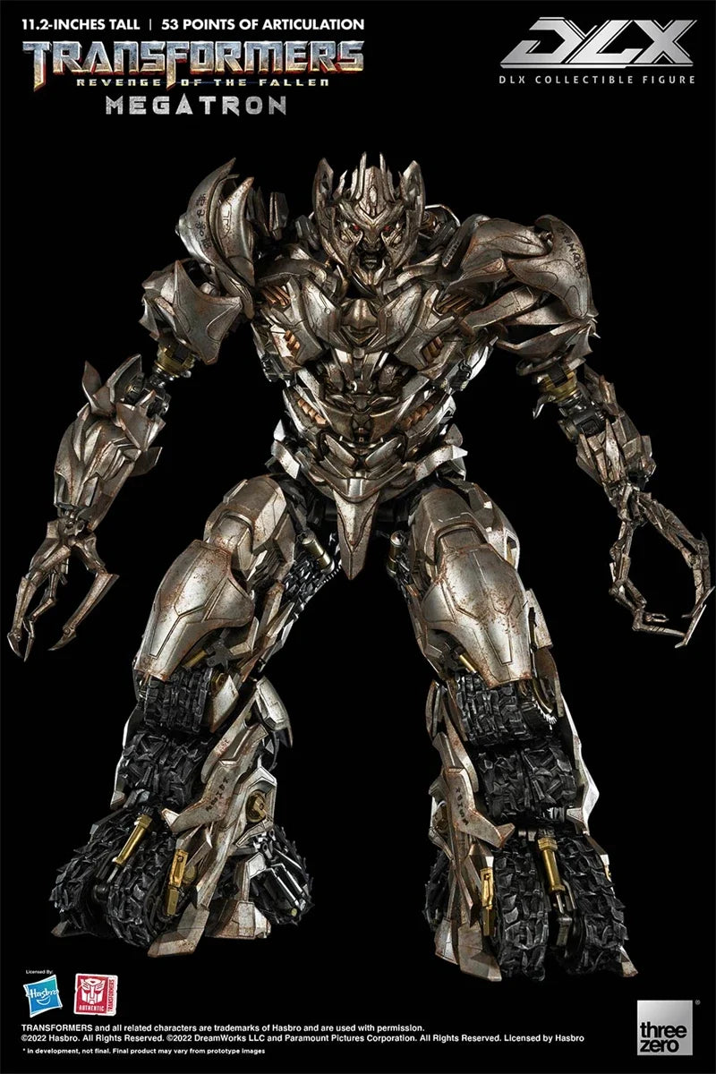 【In Stock】3A Threezero DLX Megatron Revenge Of The Fallen Action Model Transformers Robot Toys Collectible