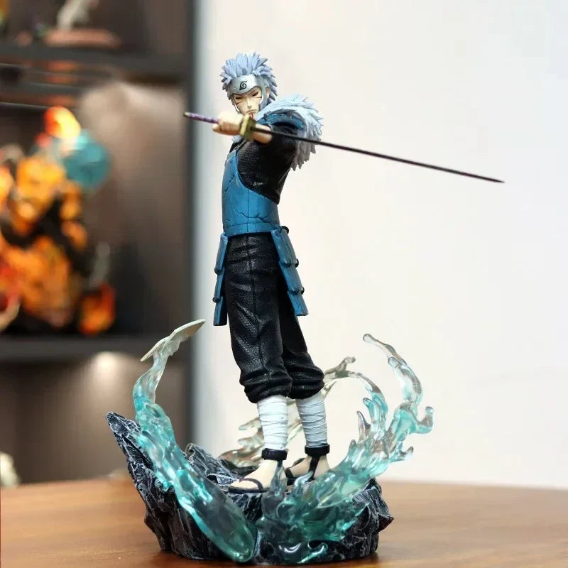 36cm Anime Senju Tobirama Figurine Naruto Action Figures PVC Model Collection Periphery Statue Toys Desktop Decoration Gifts