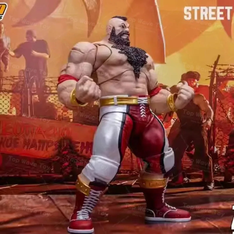 NEW STOCK ST Storm Toys Street Fighter 6 ZANGIEF Action Figures Gift Collection Action Figure Male Soldier Full Set Model Toy