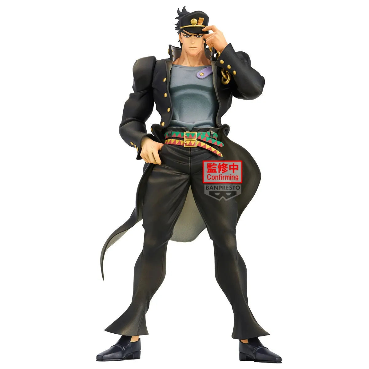 Original BANDAI JoJo s Bizarre Adventure Jotaro Kujo Anime Figure Toy PVC Model Stardust Crusaders Mometria PVC Model Collection