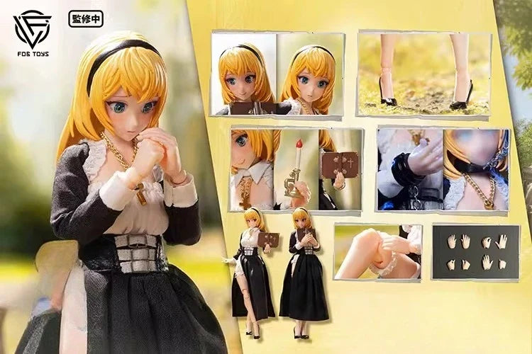 Pre-Sale FogToys Nun 1/12 Scale Female YU-01A+01Aup Eira YU-01B+01Bup Layla  Action Figures Model Collectible Toys