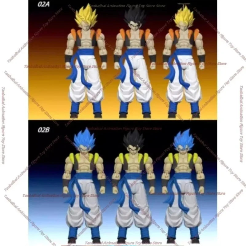 Tonsenarttoys Kamione Dragon Ball Z SHF Super Saiyan SSJ SSJ2 Gogeta Son Goku Trunks Anime Action Figures Toys Models Gift