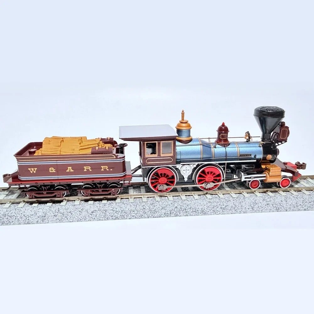 HO Scale 1/87 Model Train 4-4-0 Steam Locomotive Western Atlantic Railroad 51004 DC Analog Version Boys' Toy Gift