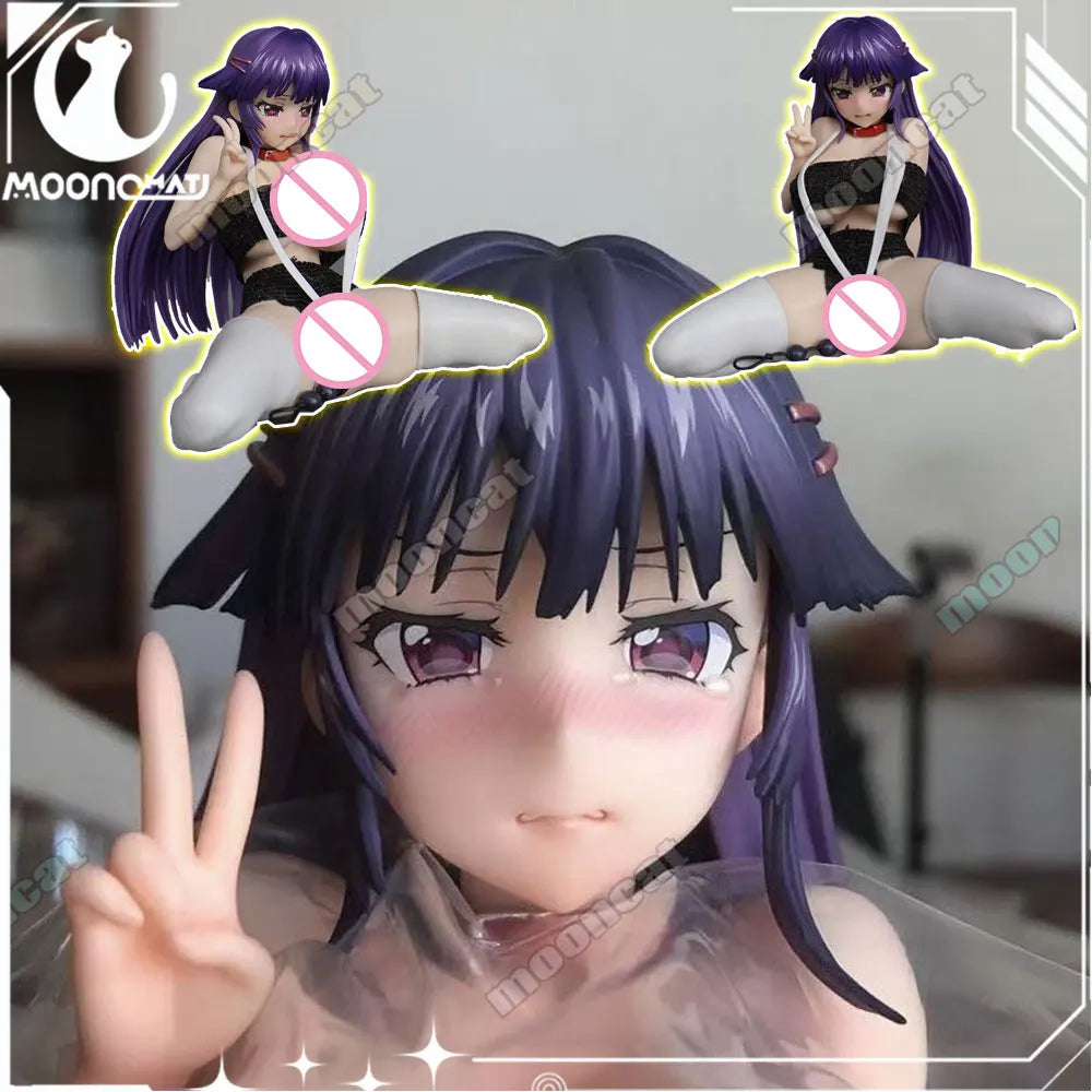 14cm Chizuru-Chan Kaihatsu Nikki Anime Figure Native Nocturne Shiina Chizuru Sexy Girl Anime Action Figures Collection Model Toy