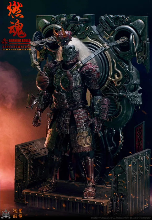 【 in Stock 】 Dark Crown Original DARKCROWNTOYS Dark Crown Burning Soul Red Ghost 1/6 Movable Soldier Model Toy Gift Collection