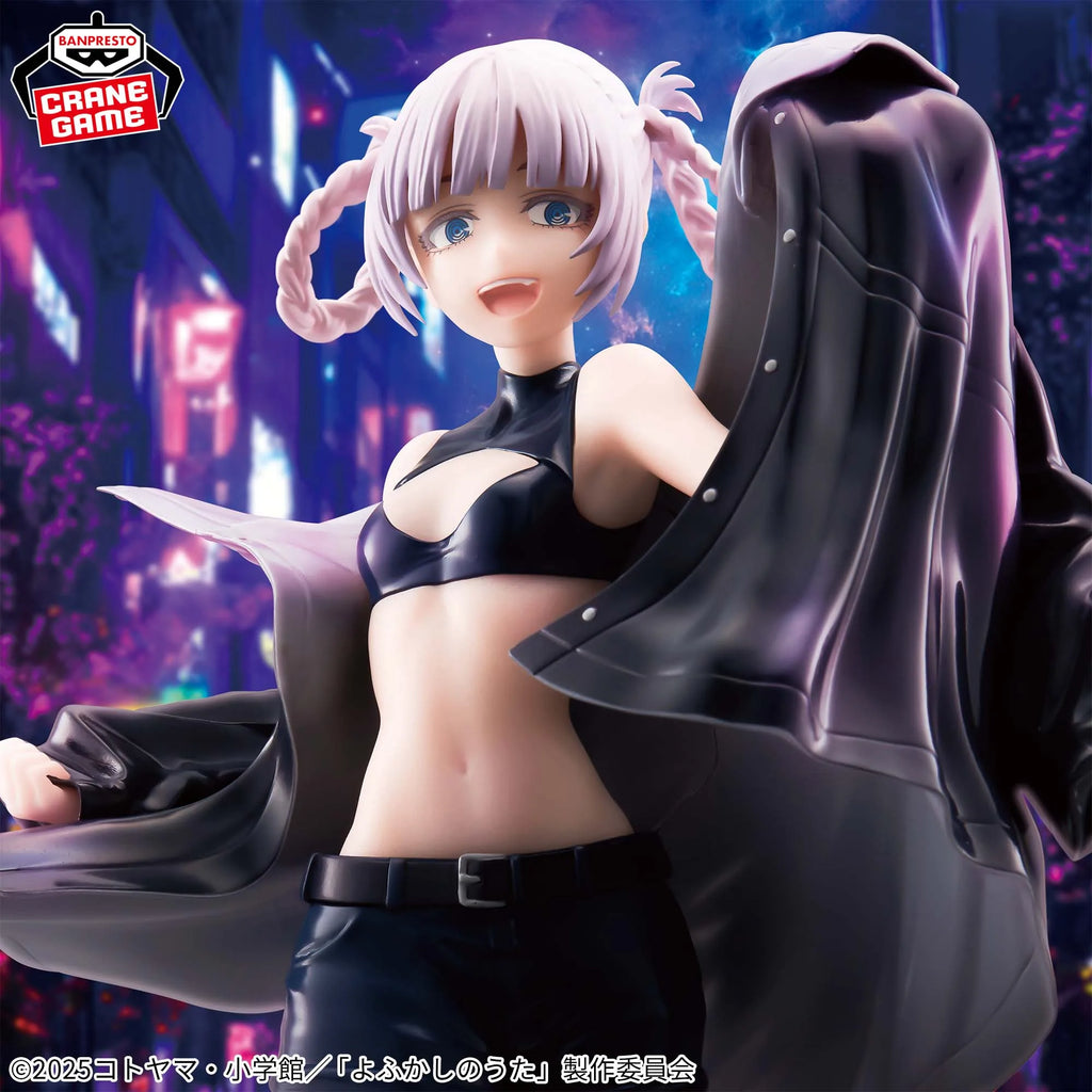 In Stock Original BANPRESTO GLITTER&GLAMOURS Yofukashi no Uta Nanakusa Nazuna Figure Anime Model Genuine Boxed Toy