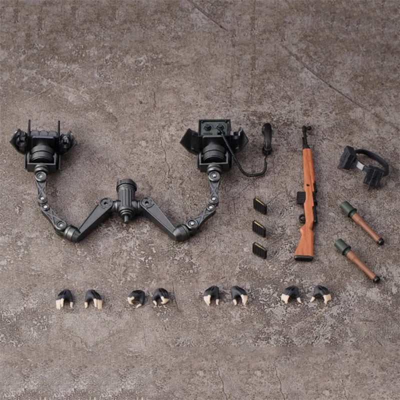 NEW IN STOCK Snail Shell 1/12 Ra-03 Armored Rabbit Girl Anniris Armed Accessories Package Full Set 12in Female Action Figure Toy