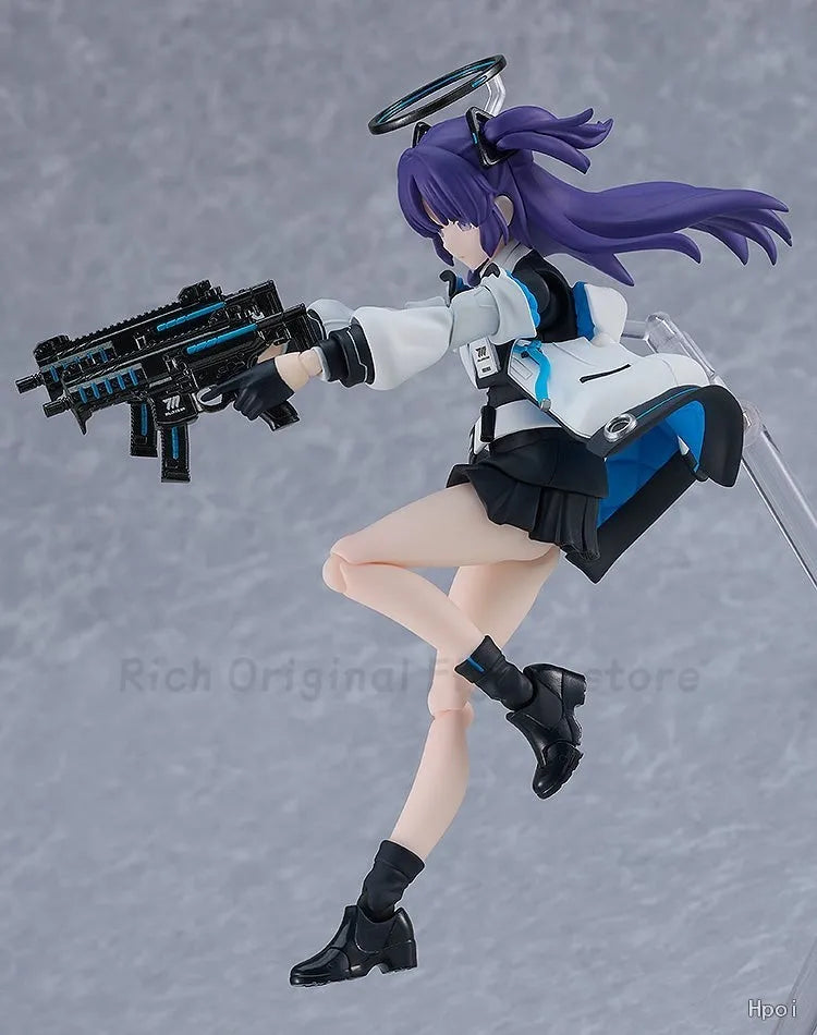 【Auf Lager】Original Max Factory Figma#630 -Blue Archive- Hayase Yūka Anime Actionfigur Spielzeug Ornamente Modell