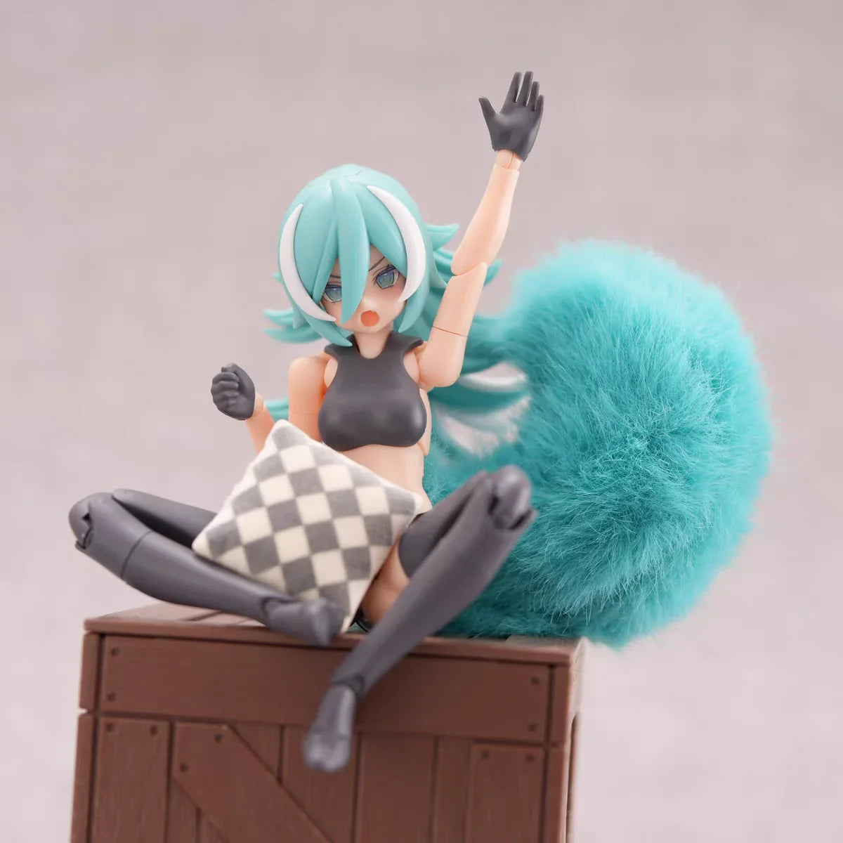 Machine Girl 1/12 Clothes Goddess Device Wolf Tail Suitable Kotobukiya Toys Clothes