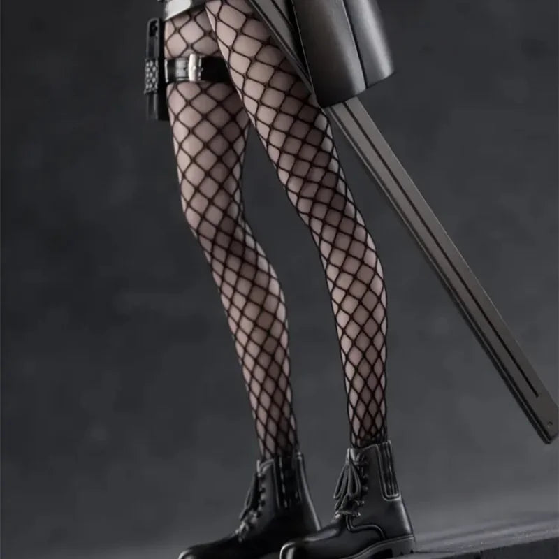 In Stock 25cm Myethos Neco Original Character A-Z:[B] Full Dress Black Uniform Girl Figure Statue Model Anime Collection Gifts