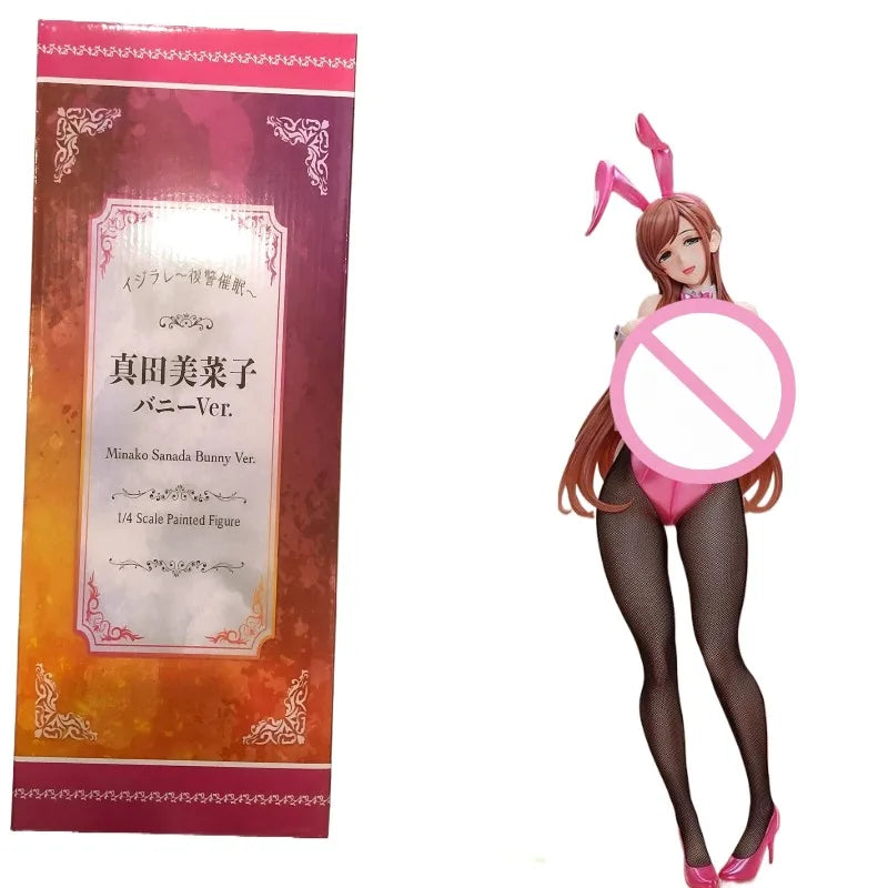 In Stock Minako Sanada Bunny Ver Adult Sexy Figure Model Ornaments Collection Gift Toy