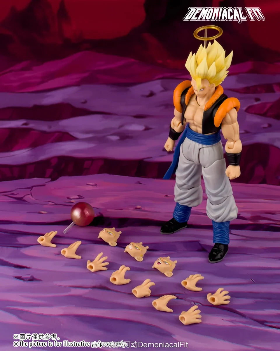 Demoniacal Fit Vegetto Dragon Ball Ultimate Trump Card Power That Even Gods Fear Vegetto Super Saiyan Vegito Action Figure toy