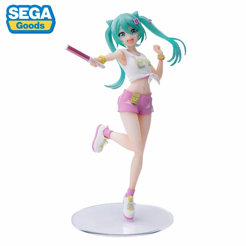In Stock FuRyu SEGA TAiTO Hatsune Miku PVC Series Hatsune Miku Doll 14-18CM Anime Action Figures Model Collection Toy
