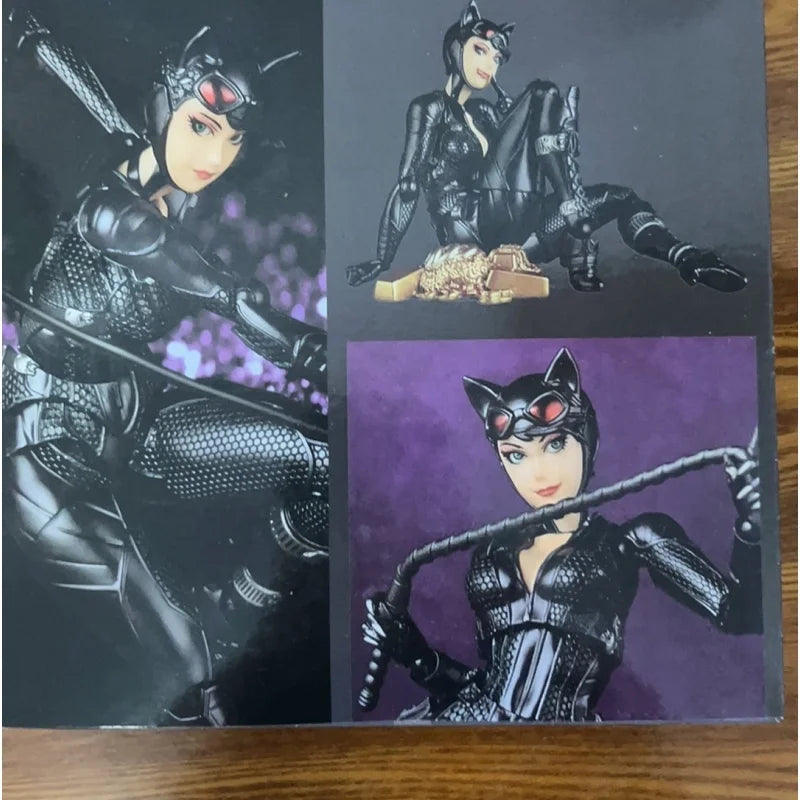 Hot In Stock Arkahm Factory Max Factory Kaiyodo Revoltech Yamaguchi Catwoman Figuras Ko Model Action Figure Customized Gifts