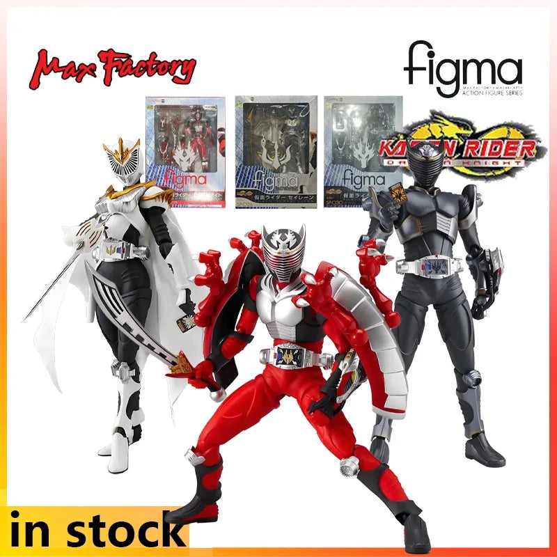 Max Figma Finished Product Movable Exquisite Doll Kamen Rider Dragon Rider Anime Action Figure Toys Model Festival Gift for Boys