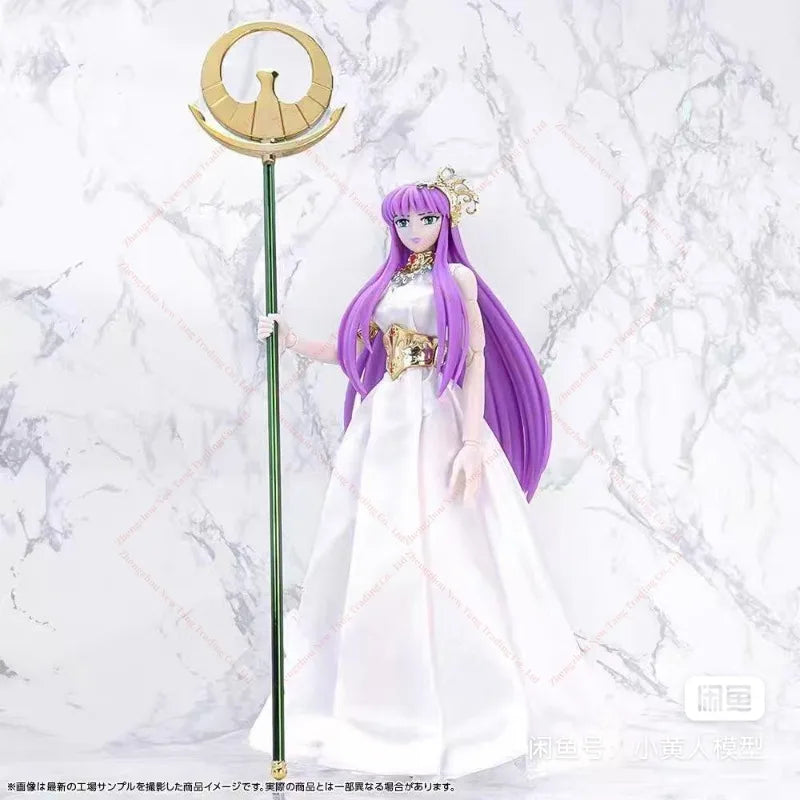 Pre-sale JM.MST Saint Seiya Myth Cloth Athena Saori Kido God Cloth with Casual Knights of The Zodiac Action Figure