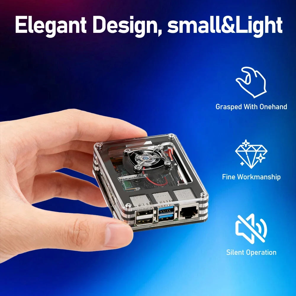 CM4 Raspberry Pi 4 Model B video Game Console Retro Game Box MINI PC With 90000+Games Batocera OS wired&wireless network