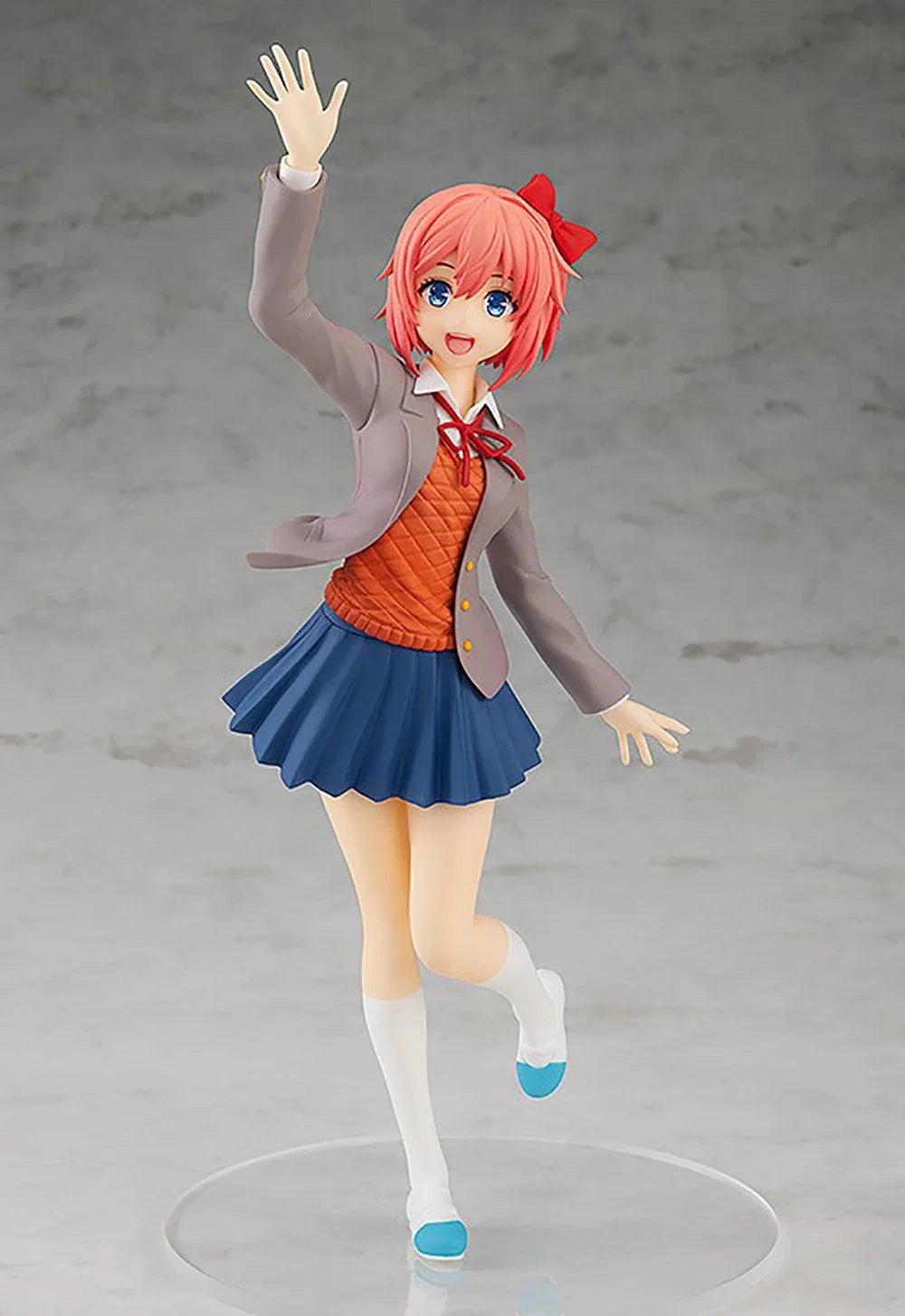 Original in Stock Good Smile Company Prepainted Pop Up Parade Doki Doki Literature Club Sayori  Anime Figure Model Decoration