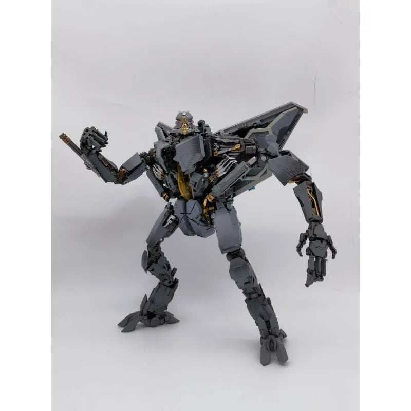 T-10 Masterpiece Lord Starscream  Star Sky Wings Transformation Action Figure Alloy Version Fighter Deformation Robot F-22 34cm