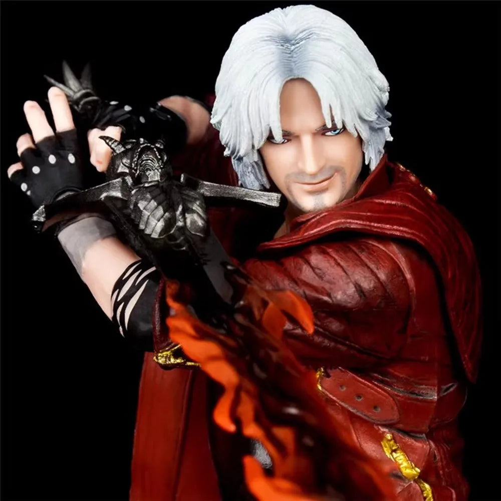 25-28cm ARTFX J Devil May-Cry NERO DANTE Statue PVC Action Figure Collection Model Toy Gifts