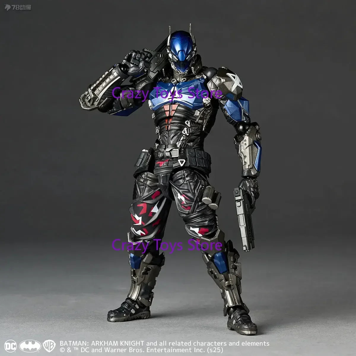 In Stock Original Kaiyodo Revoltech Yamaguchi Arkham Knight 1.5 PVC Anime Action Collectible Figure Model Toy Collection