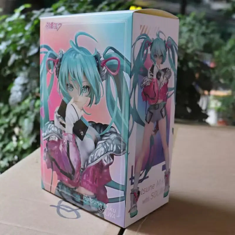Anime Hatsune Miku Action Figures Beautiful Girl Trendy Singer Figures Model Toys Kawaii Doll Children Gift