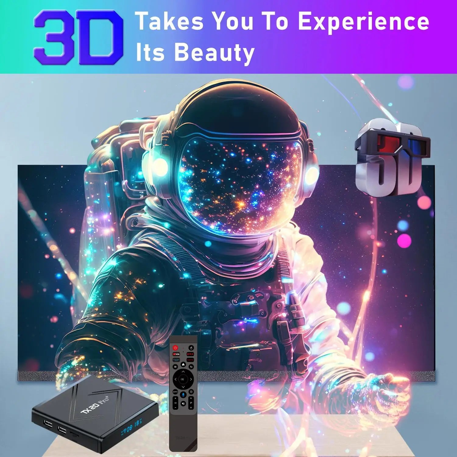 TX20 Pro+ Smart TV Box Android  4K 8K HD 4G 5G Dual WIFI 3D BT5.0 Video Media Player 8GB 128GB Allwinner H313 Set-top Box iptv