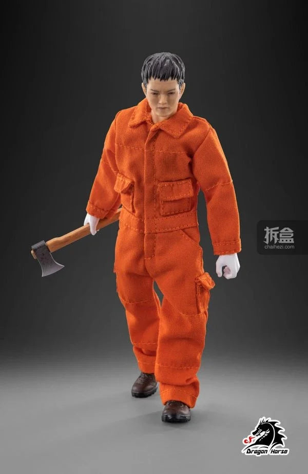 Dragon Horse Original 1\12 SCP Foundation Series SCP-181 D-class Personnel Lucky Anime Action Figure Model Toys Gifts Fo Boys