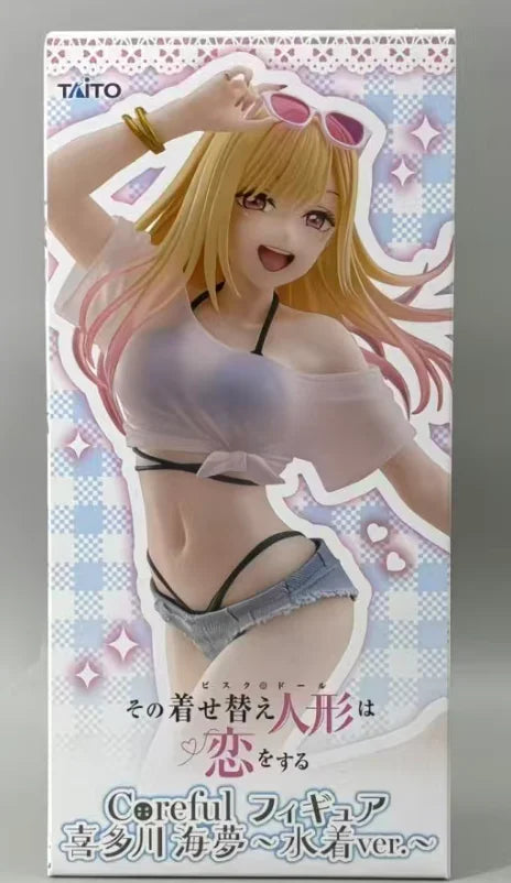 Genuine Taito Coreful My Dress Up Darling Kitagawa Marin Pvc Collector Ornament Anime Figure Model Toy Gift New and Unopened