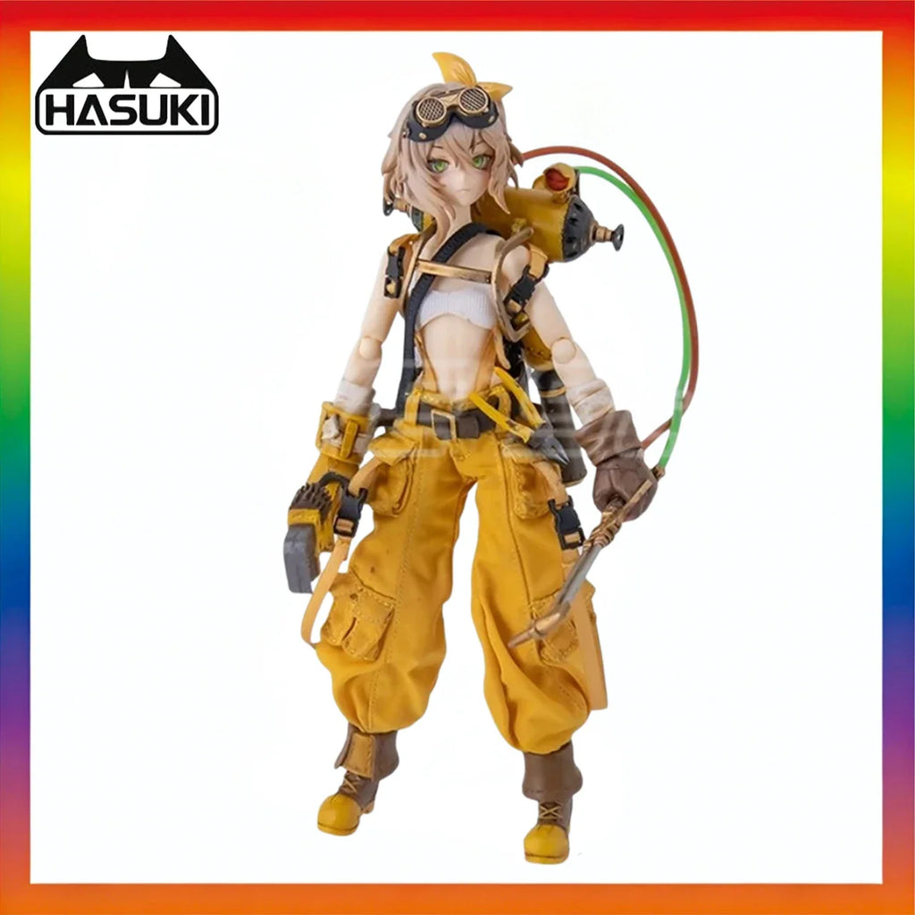 Auf Lager Original LYNXPULSE HASUKI Pocket Art PA007 Mechanikerin Fiona 1/12 Actionfigur Modell Spielzeug Geschenke