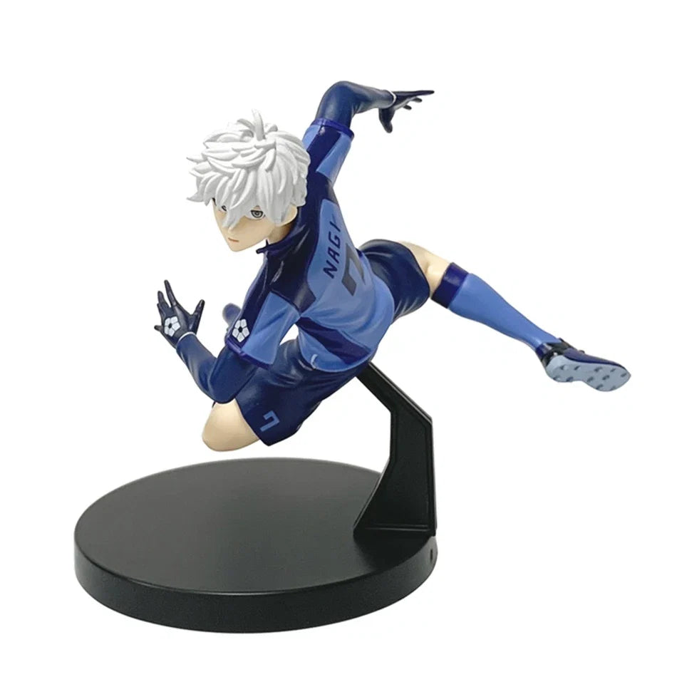 13CM Anime Figure BLUE LOCK Nagi Seishiro Rin Itoshi Action Figures Collection Model Figurine Doll Ornament Children Toy Gift