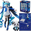 Blokees Hatsune Miku 17th Modeling Sakura Miku Singer Action Figure Joint Mobility Anime Assembly Toy Doll Collection XMAS Gifts